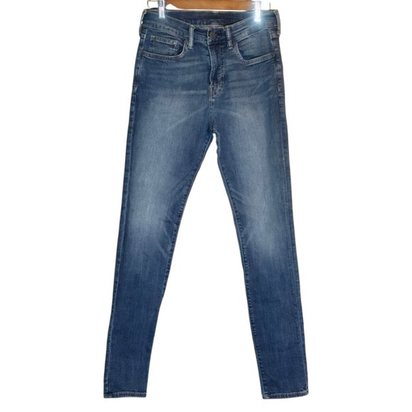 H&M Women's High Rise Skinny Jeans sz 30 - Picture 1 of 6